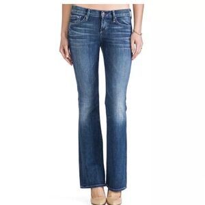 Citizens of Humanity Dita Petite Bootcut Leg Jeans 29 Dark Wash Stretch Western